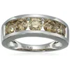 Vir Jewels 2 Cttw 5 Stones Champagne Diamond Wedding Band 14k Gold Channel In White