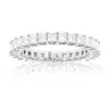 Vir Jewels 2 Cttw Diamond Eternity Ring For Women, Princess Cut Diamond Wedding Band In 14k Gold Prong Set In White
