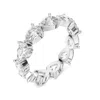 Vir Jewels 3 Cttw Lab Grown Diamond Eternity Ring Wedding Band In 14k White Gold For Women In Silver
