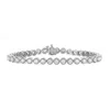 Vir Jewels 4 Cttw Diamond Tennis Bracelet 14k White Gold Classic Round Prong Set 7 Inch In White