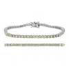 Vir Jewels 5 Cttw Diamond Tennis Bracelet 14k White Gold Round Prong Set 7 Inch