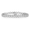 Vir Jewels 7 Cttw I1-i2 Certified Diamond Bracelet 18k White Gold I-j Tennis Round 7 Inch In White