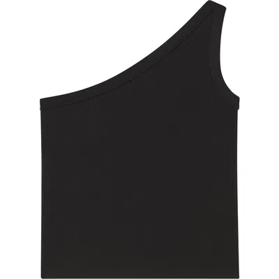 Vir Vita Bahar One Shoulder Top In Black