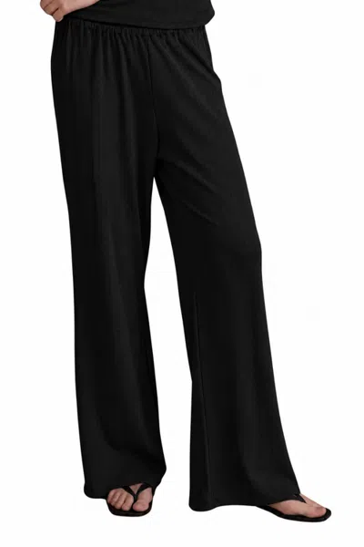 Vir Vita Hilda Pointelle Pant In Black
