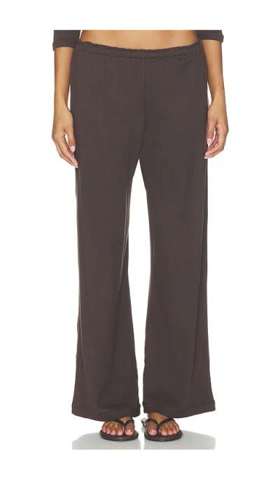 Vir Vita Hilda Pointelle Pant In Brown