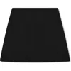 Vir Vita Ines Linen Mini Skirt In Black