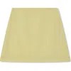 Vir Vita Ines Linen Mini Skirt In Yellow