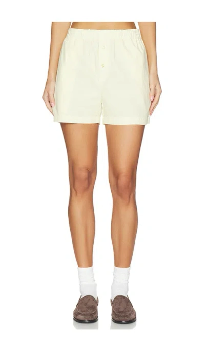 Vir Vita Isla Poplin Short In Butter
