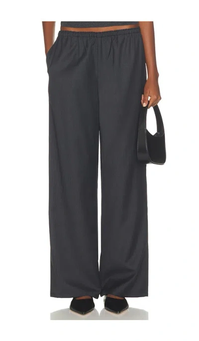 Vir Vita Joanna Wool Trouser In Blue
