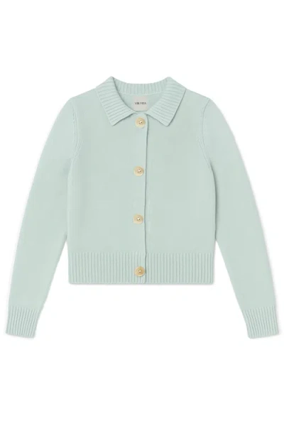Vir Vita Kaia Cardigan In Green