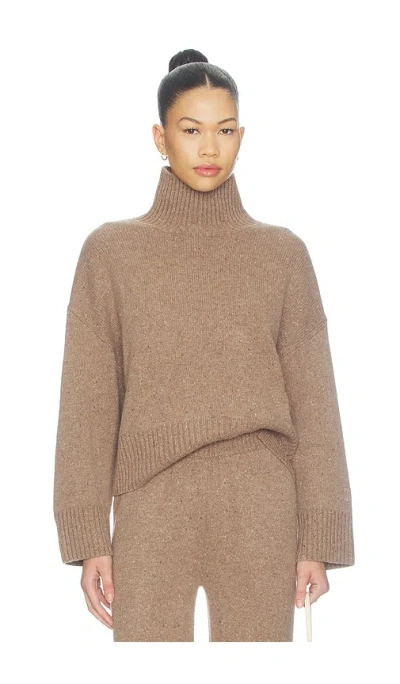 Vir Vita Maja Cashmere Turtleneck In Brown