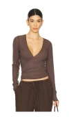 Vir Vita Margot Wrap Top