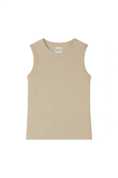 Vir Vita Mila Tank In Sand