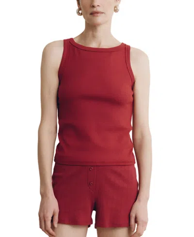 Vir Vita Noemie Tank In Red