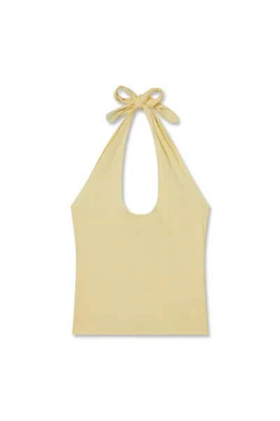 VIR VITA VIR VITA PAULINE POINTELLE HALTER TOP