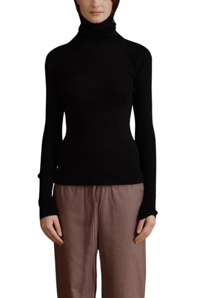 Vir Vita Petra Turtleneck In Black