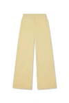 Vir Vita Pointelle Lounge Pant In Yellow