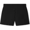 Vir Vita Pointelle Lounge Short In Black