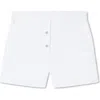 Vir Vita Pointelle Lounge Short In White