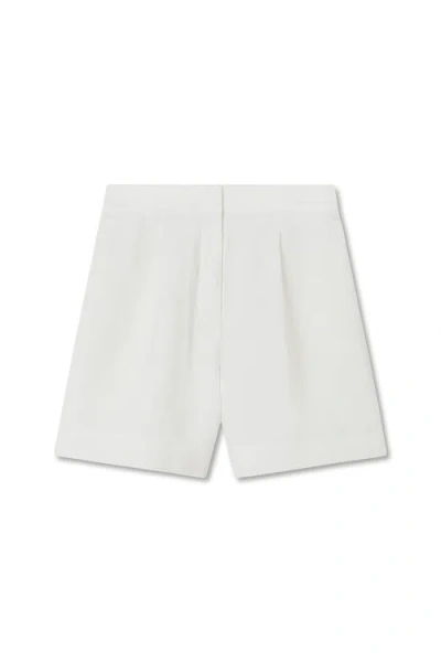 Vir Vita Relaxed Linen Short In White