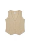 Vir Vita Violette Vest In Neutral