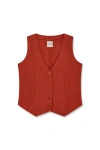 Vir Vita Violette Vest In Red