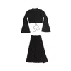 Virago Black Stria Co-ord