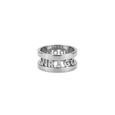 Virago Women's Undone Stainless Steel Ring In Silver In Metallic