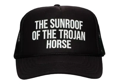 Pre-owned Virgil Abloh Brooklyn Museum Trojan Horse Hat In Black