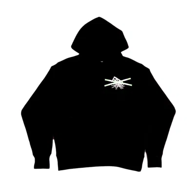 Pre-owned Virgil Abloh Men's  Ica "fos" Hoodie In Black