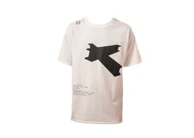 Pre-owned Virgil Abloh Men's  Ica Metal Beams T-shirt In White