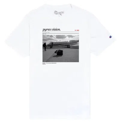Pre-owned Virgil Abloh Men's  X Mca Figures Of Speech Pyrex Tee Shirt In White