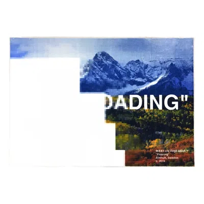 Pre-owned Virgil Abloh X Ikea "still Loading" Rug 140x200 Cm