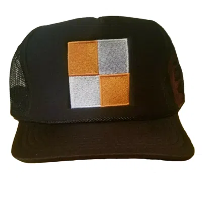 Pre-owned Virgil Abloh X Mca Figures Of Speech Trucker Hat In Black