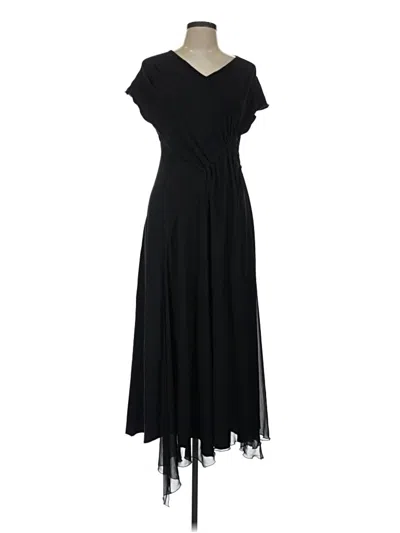 Pre-owned Virginia Bizzi Cocktail Dress In Black