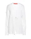 Virginia Bizzi Cardigans In White