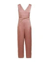 Virginia Bizzi Woman Jumpsuit Blush Size 12 Polyester In Pink