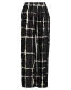 Virginia Bizzi Woman Pants Black Size 8 Viscose