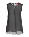 Virginia Bizzi Tops In Black