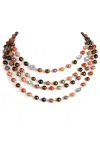 Virgins Saints & Angels Women's Magdalena Beads Only Necklace In Silver/cosmic Mix In Multi