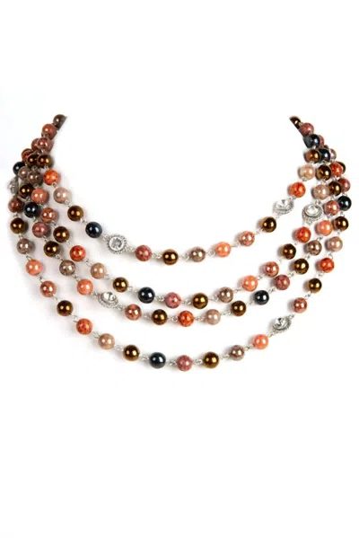 Virgins Saints & Angels Women's Magdalena Beads Only Necklace In Silver/cosmic Mix In Multi