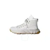 Viridi-anne Men's Ivory Mid-cut Lace-up Sneakers In White