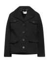 Virna Drò® Virna Drò Woman Blazer Black Size 8 Polyester, Polyurethane, Elastane