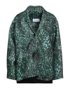 Virna Drò® Virna Drò Woman Coat Green Size 8 Polyester In Green