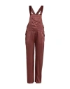 Virna Drò® Virna Drò Woman Jumpsuit Chocolate Brown Size 2 Viscose In Brown