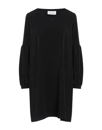 Virna Drò® Virna Drò Woman Mini Dress Black Size 8 Polyester