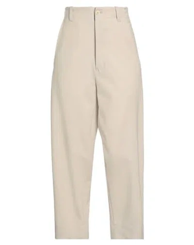 Virna Drò® Virna Drò Woman Pants Beige Size 8 Polyester, Wool, Elastane
