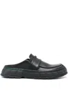 Viron Black 1969 Apple Loafers In Black