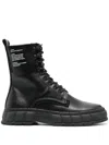 Viron 1992 Appleskin Ankle Boots In Black