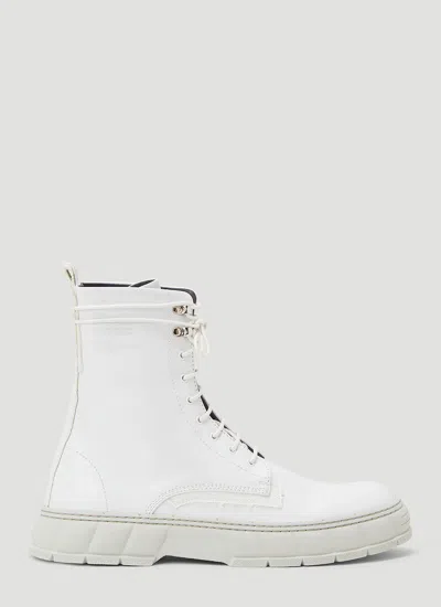 Viron 1992 Faux-leather Boots In White